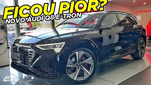 NOVO AUDI Q8 E-TRON 2024 SUV ELÉTRICO PERDE EM CUSTO BENEFÍCIO PERANTE CHINESES OU VALE A PENA?