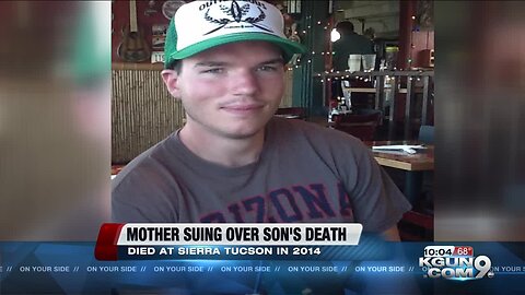 Mother of patient who died at Sierra Tucson is suing the facility for her son's death