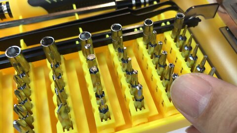 45 in 1 Professional Portable Compact Precision Screwdriver Kit Set by Jackly review