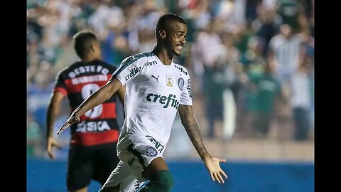 Gol de Felipe Pires - Oeste 0 x 1 Palmeiras - Narração de Nilson Cesar