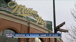 Milwaukee Brewers gear up for NLDS Game 1