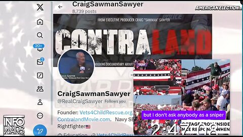 Craig SAWMAN SAWYER Breaks Down Why He Thinks 7/13 was an inside job.