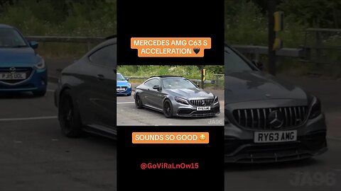 Roaring Power Unleashing the Beast Mercedes C63 AMG #viralvideo #viral #mercedes #c63amg #loud