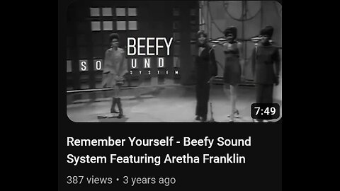 Remember Yourself - Beefy Sound System Featuring Aretha Franklin