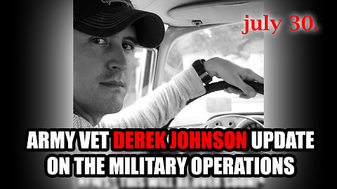 Derek Johnson The Assassination Attempt Was Just the Beginning! US Military Making Moves!