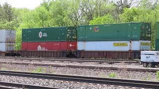 Norfolk Southern I1Q Intermodal Train from Berea, Ohio May 1, 2021