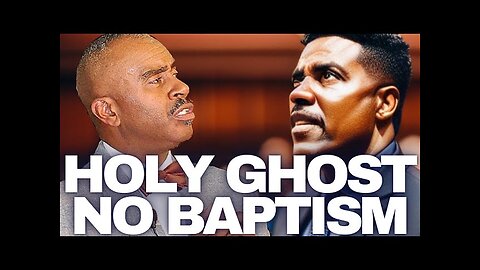 Pastor Gino Jennings says you can receive the Holy Ghost without Baptism