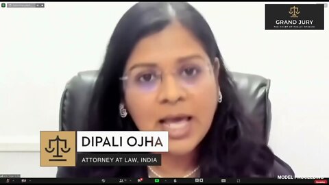 Grand Jury - 05/02/2022 - Jour 1 - Déclaration d'ouverture de Dipali Ojha, avocate, India