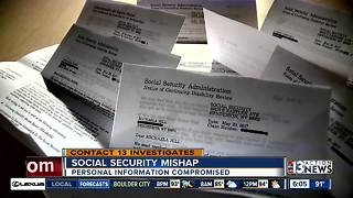 Questions about identity security raised by Social Security paperwork mix up