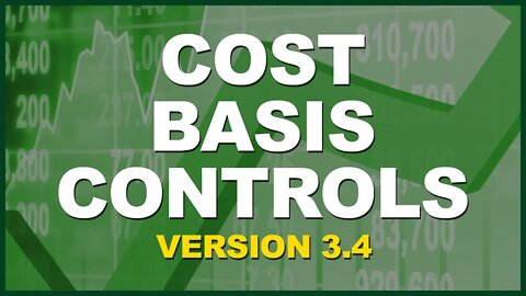 Trade Log Version 3.4 - Control Your Cost Basis Selection - Free Option Tracker!