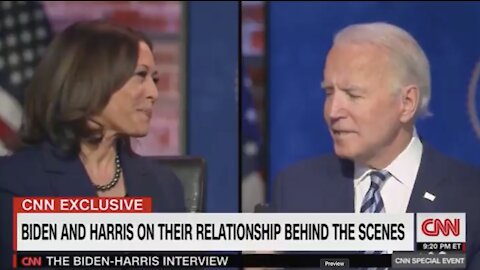 Joe Biden to CNN's Jake Tapper: If Kamala & I Disagree, "I'll Come Down With a Disease and Resign"
