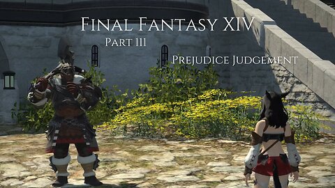 Final Fantasy XIV Part 111 - Prejudice Judgement