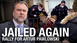 Artur Pawlowski's family speaks to Rebel News as hundreds gather to support jailed pastor