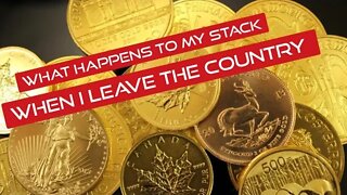 Will i continue to stack silver? Fleeing the country with gold!