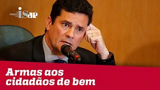 Armas aos cidadãos de bem: Bolsonaro e Moro definem critérios