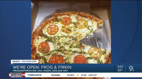 Frog & Firkin offers pizza, pub food for takeout and delivery