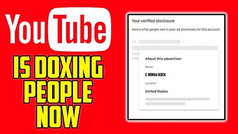 YouTube And Google Are Doxing People Now
