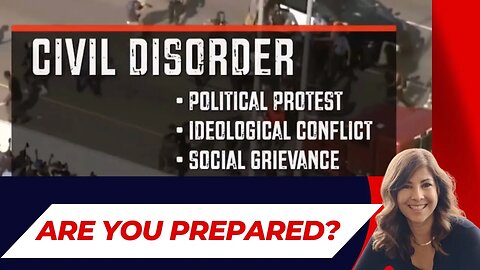 One of America’s safest counties is warning residents ￼to be prepared for civil unrest!