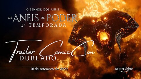 O Senhor dos Anéis: Os Anéis de Poder | 1ª temporada | Trailer Comic-Con dublado | 2022