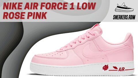 Nike Air Force 1 Low Rose Pink - CU6312-600 - @SneakersADM