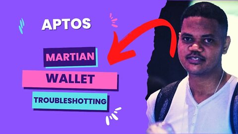 Aptos Martian Wallet Troubleshooting, If You Can't Send $APT Out.