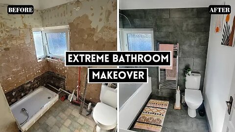 COMPLETE BATHROOM MAKEOVER - Renovating my 1930s Bathroom | Fixer-Upper