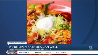 Ole Mexican Grill selling takeout meals