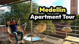 The Most STYLISH Apartment In Medellin (Luxury Apartment Tour)
