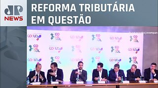 Confira trecho da coletiva de governadores após reunião em Brasília