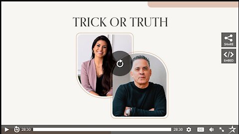 Trick or Truth Rebecca Lamb Weiss with John Ramirez