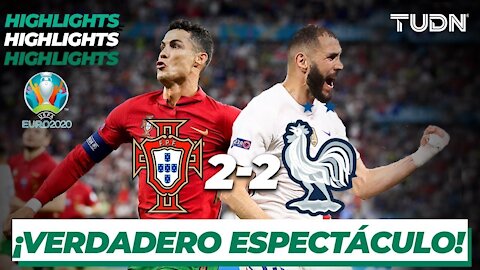 Highlights | Portugal 2-2 Francia | UEFA Euro 2021 | Grupo F-J3