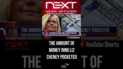 The Amount of Money RINO Liz Cheney Pocketed #shorts