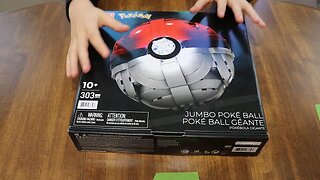 mega construx jumbo pokeball full build video time lapse