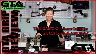 GTA GRiP REVIEW – Gamo C-15 Bone Collector Co2 Pistol - Gateway to Airguns Airgun Review