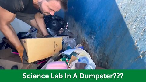 Dumpster Diving 2023: The Lord Giveth and The Lord Taketh Away . . . But Today, He Giveth