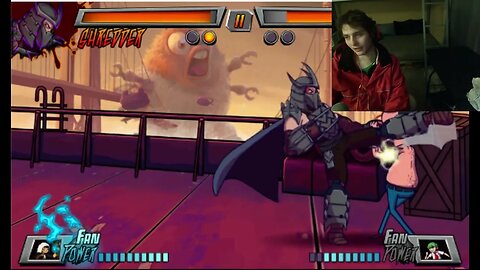 Tufflips VS Shredder From The TMNT Series In A Nickelodeon Super Brawl 3 Battle With Live Commentary