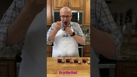 Testing Sugar Substitutes in My Holiday Cranberry Sauce Allulose, Stevia and Erythritol #shorts
