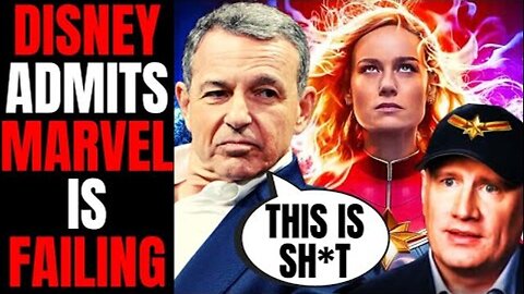 BOB IGER ADMITS MARVEL IS A DISASTER | DISNEY CEO BLAMES THE MARVELS BOX OFFICE FLOP ON EXECUTIVES