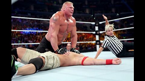 Brock Lesnar vs John Cena SummerSlam 2014 Highlights