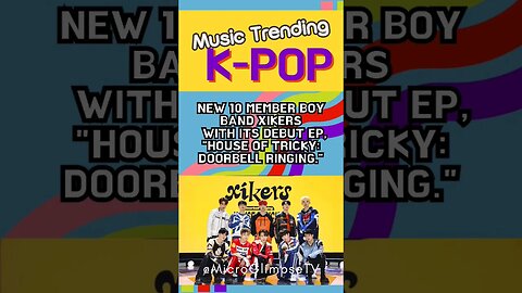 Music Trending: xikers(싸이커스) On Top of Billboard Emerging Artists Chart #kpop #rockstar