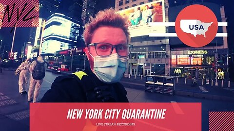 New York Live Stream During Coronavirus Quarantine (NYPD, Times Square, Apple Store, Trump Tower)