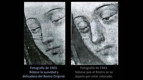 Verdadero y Extraordinario Rostro De La Virgen De Guadalupe 1980