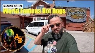 World Famous Tony Paco's Cafe Hungarian Chilli Dog Van life Ohio Roadside Attraction