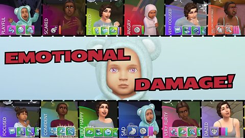 It's been an emotional roller coaster for my sims family!
