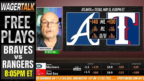 Atlanta Braves vs Texas Rangers Prediction & Picks Today | MLB Betting Advice & Tips | May 15
