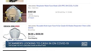 Scammers are looking to cash in on COVID-19
