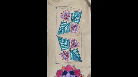 Cutwork Machine Embroidery - Cute Summer Embroidery for Pants