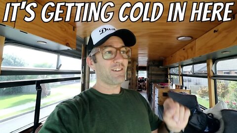 GETTING COLD IN THE BUS CONVERSION | Bus Life NZ | Episode 111