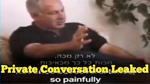 Benjamin Netanyahu's private conversations leaked, a major scandal
