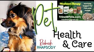 Let's Talk Pet Care and Health With The Mushroom Ladies'